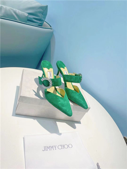 jimmy choo green heels sandals