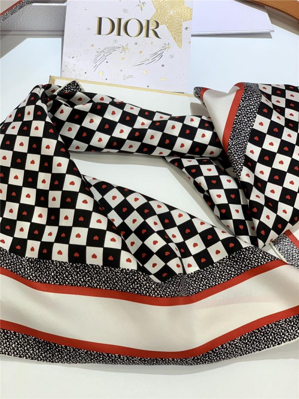 dior amour square scarf - Image 4