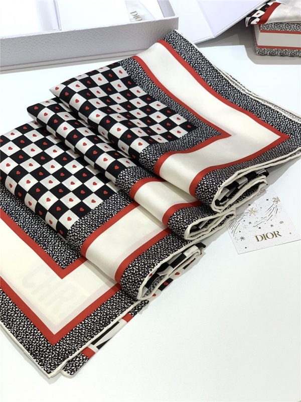 dior amour square scarf - Image 6