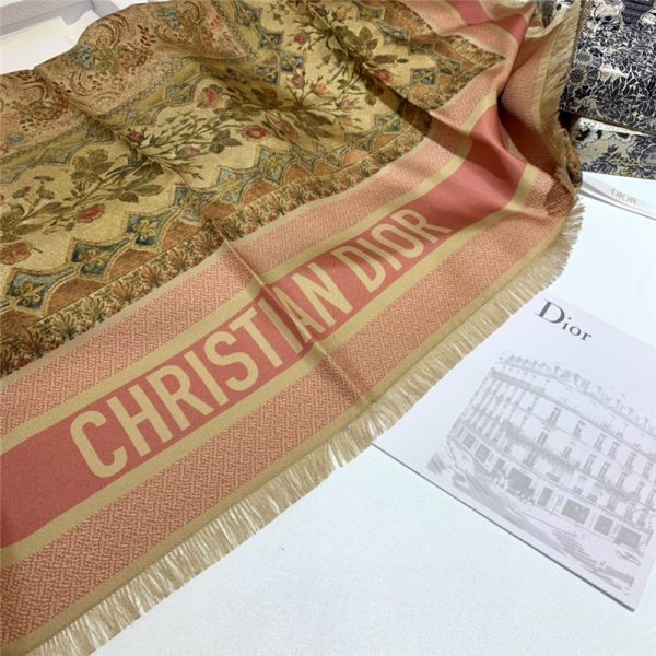 Dior Patchwork Rosiers square scarf - Image 3