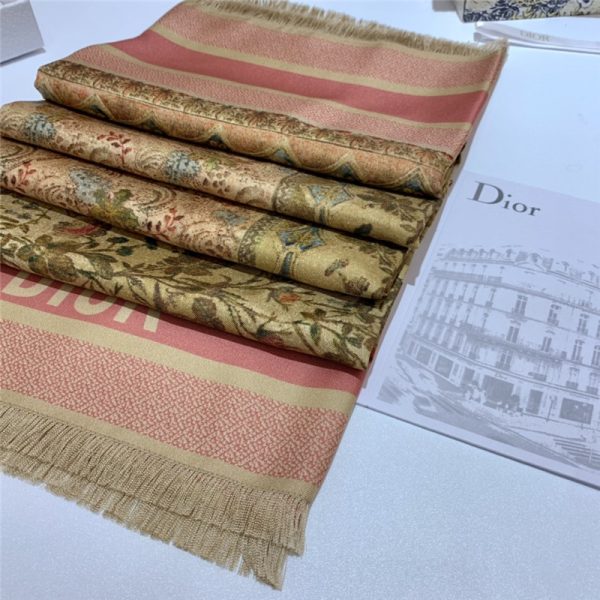 Dior Patchwork Rosiers square scarf - Image 6