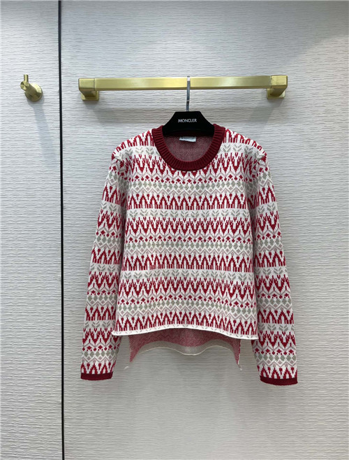 moncler crew neck sweater