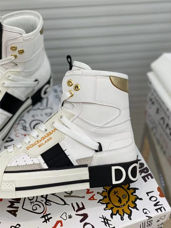 dolce & gabbana d&g high top sneakers - Image 6