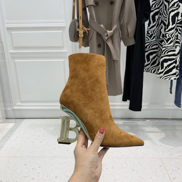 Balmain pointed toe B heel boots - Image 5