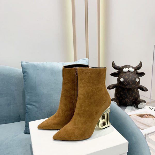 Balmain pointed toe B heel boots - Image 3