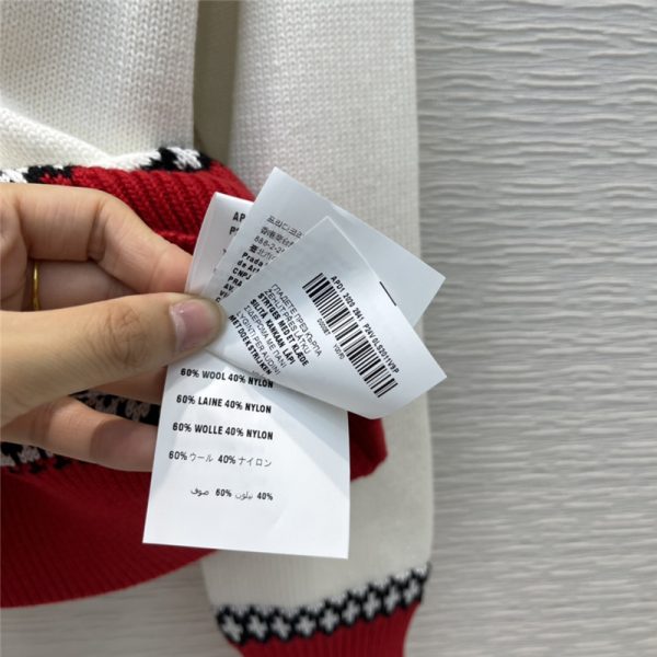 prada crew neck knitted sweater - Image 7