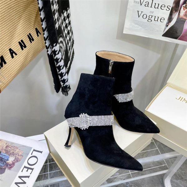 jimmy choo high heel short boots - Image 9