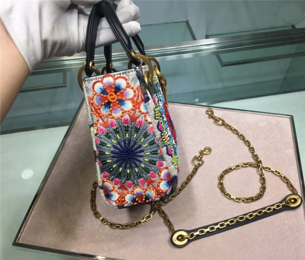 lady dior embroidered bag - Image 3