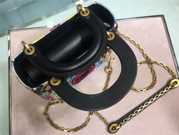 lady dior embroidered bag - Image 4
