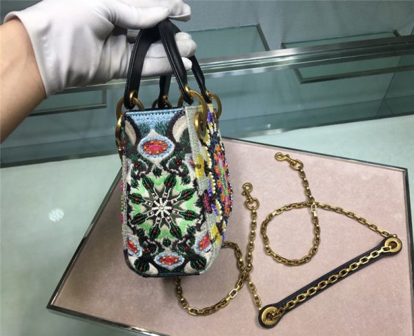 lady dior embroidered bag - Image 5