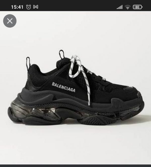 Balenciaga Triple S Black New