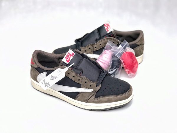 TRAVIS SCOTT X AIR JORDAN 1 LOW AJ1 REPLICA - Image 9