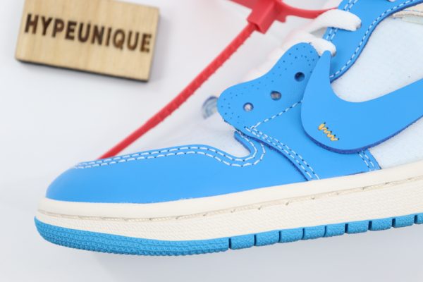 AIR JORDAN 1 X OFF-WHITE BLUE “The 10” UNC REPLICA - Image 4