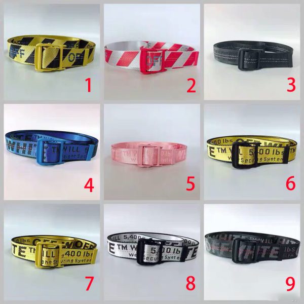 OFF WHITE INDUSTRIAL BELT REPLICA / 9 COLOR REPLICA