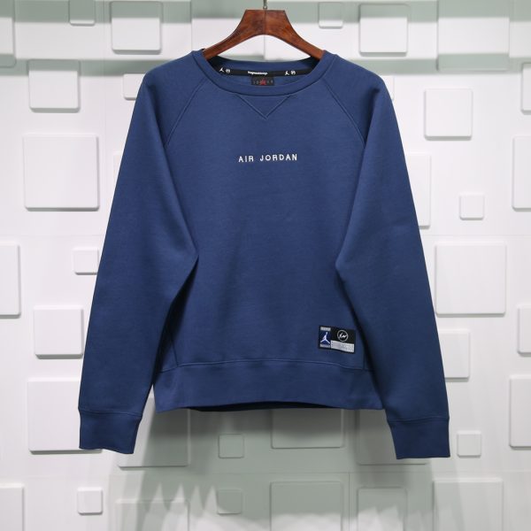 JORDAN X FRAGMENT FLEECE CREW REPLICA - Image 3