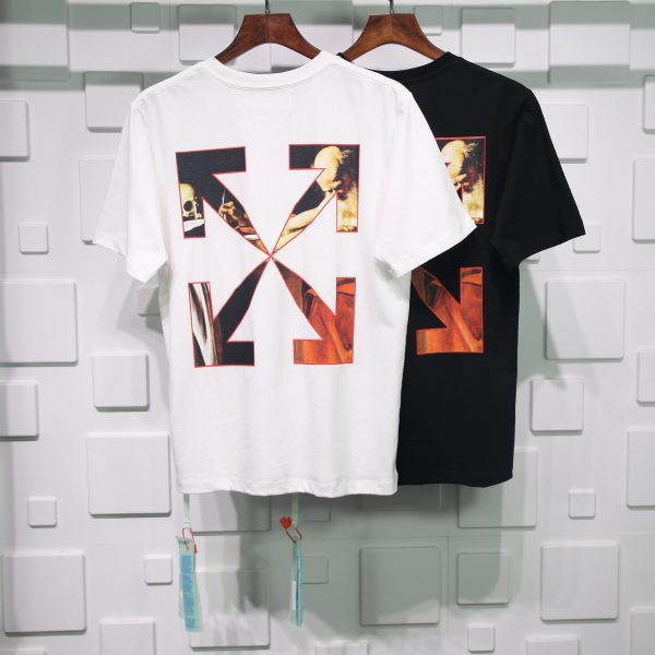OFF-WHITE C/O VIRGIL ABLOH COTTON-JERSEY T-SHIRT REPLICA