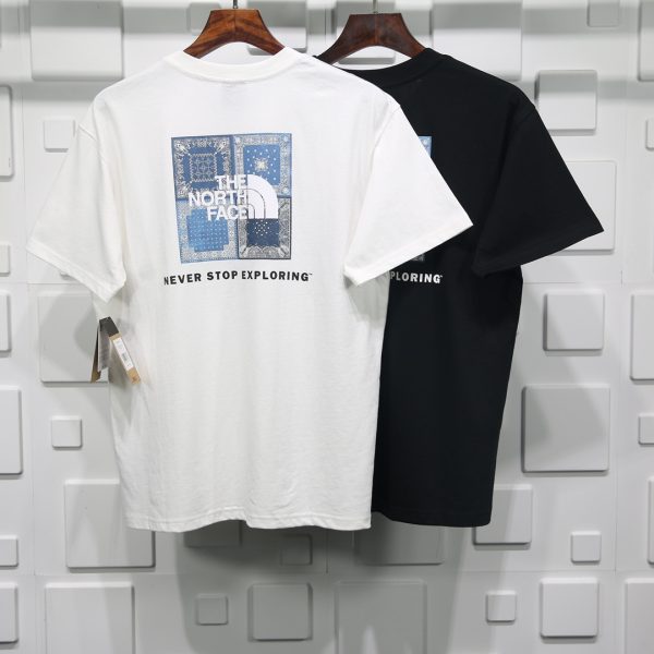 THE NORTH FACE CASHEW FLOWER PRINT T-SHIRT REPLICA