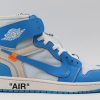 AIR JORDAN 1 X OFF-WHITE BLUE “The 10” UNC REPLICA