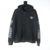 Balenciaga 22FW Double B Lock Embroidered Zipper Hooded Jacket