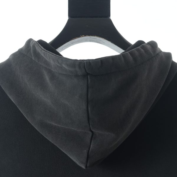 Balenciaga 22FW Double B Lock Embroidered Zipper Hooded Jacket - Image 9