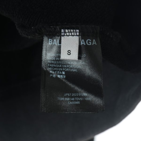 Balenciaga 22FW Double B Lock Embroidered Zipper Hooded Jacket - Image 10