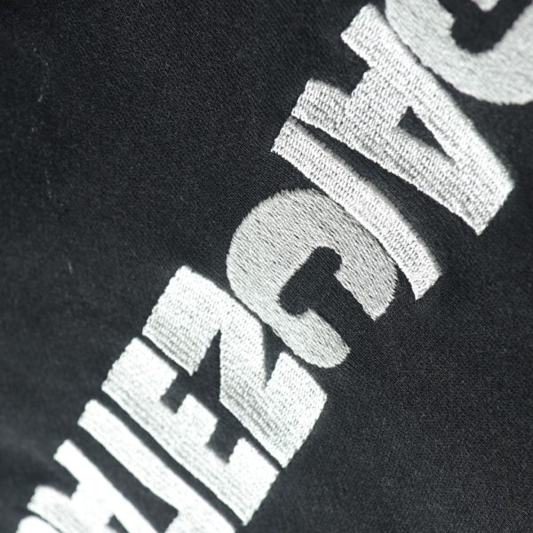 Balenciaga 22FW inverted letter embroidery zipper hooded jacket - Image 5