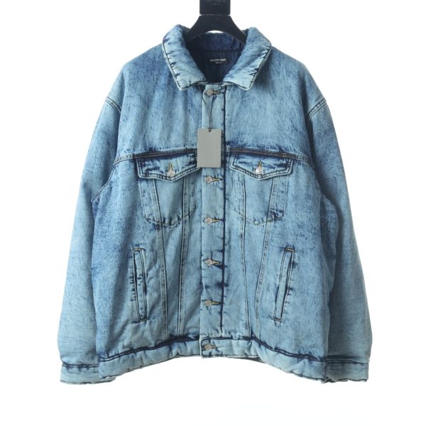 Balenciaga BLCG 22FW retro denim jacket