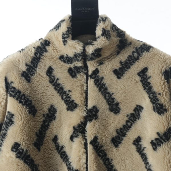 Balenciaga 22fw bullet screen jacquard letter outline jacket - Image 3