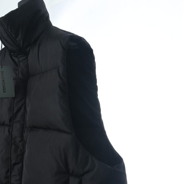 Balenciaga 21FW Type C Solid Down Vest - Image 5