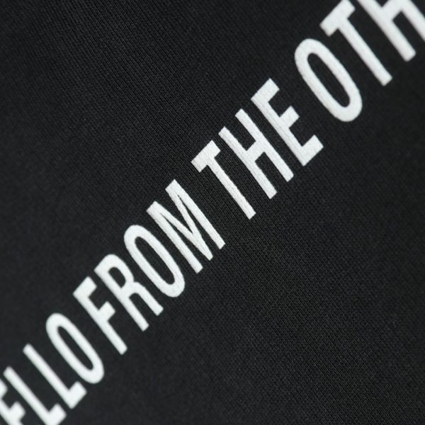 Balenciaga alien letters printing sweaters black - Image 6