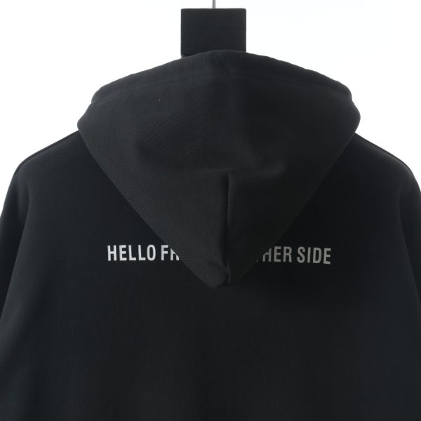 Balenciaga alien letters printing sweaters black - Image 7