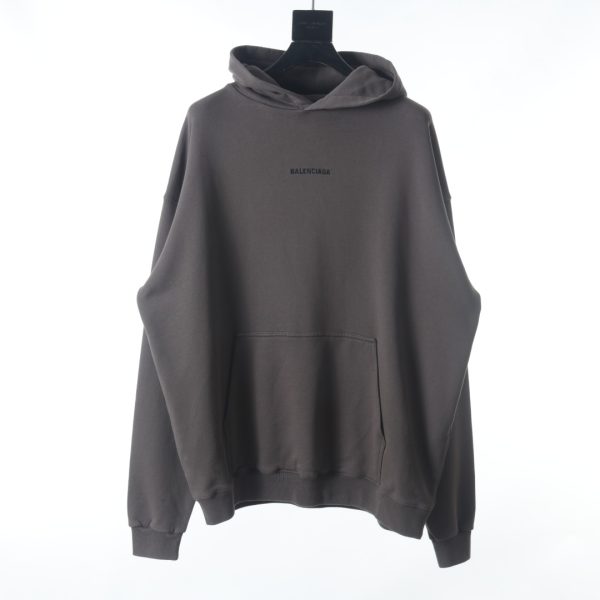 Balenciaga 22FW before and after the letter embroidered hooded sweecies