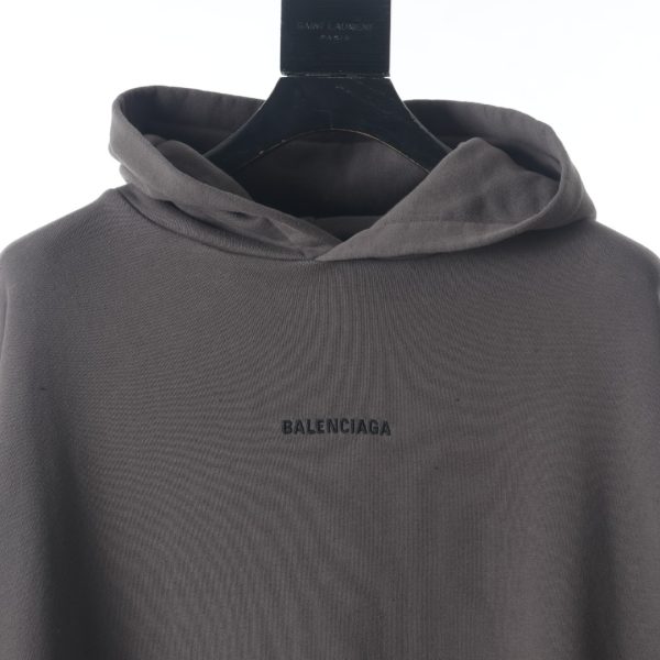 Balenciaga 22FW before and after the letter embroidered hooded sweecies - Image 3