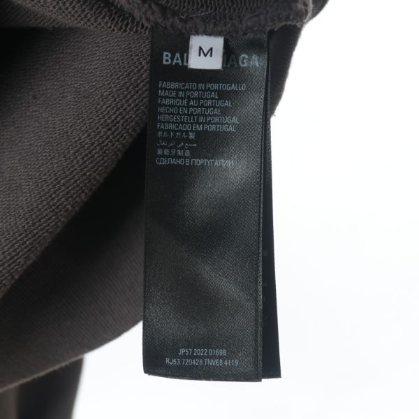 Balenciaga 22FW before and after the letter embroidered hooded sweecies - Image 9