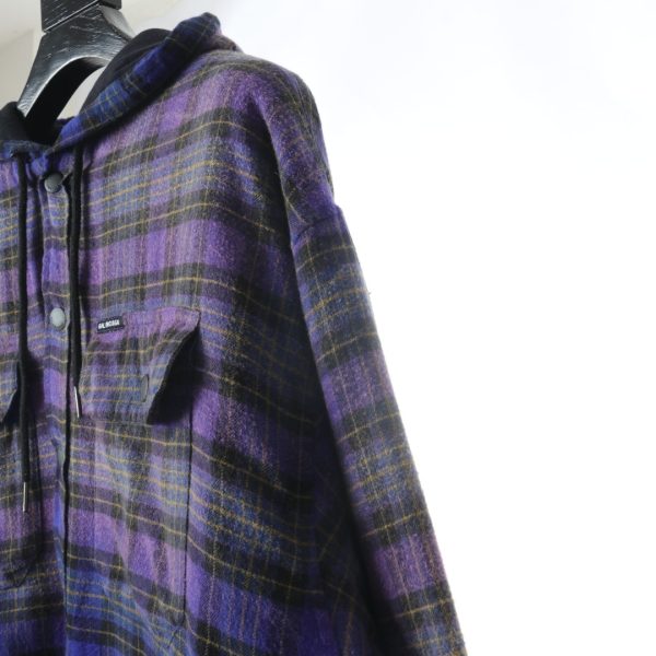 Balenciaga BLCG 22FW Make old plaid shirt cotton clothing - Image 5