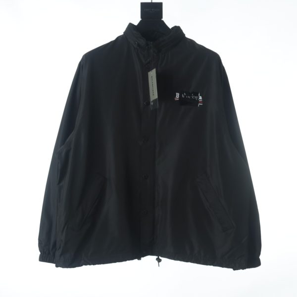 Balenciaga BLCG Tape Cola Letter Embroidered Jacket