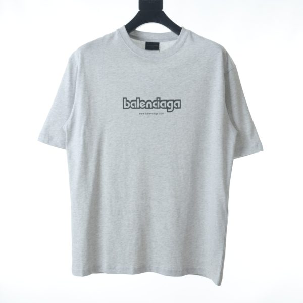 Balenciaga BLCG No. 8 Logo Short Sleeve T-Shirt