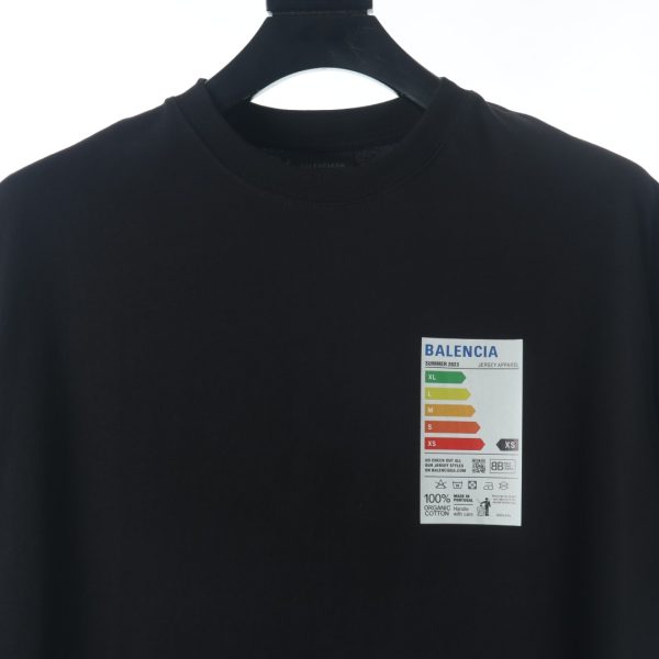 Balenciaga BLCG Environmental Logo Short Sleeve T-Shirt - Image 3