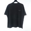 Balenciaga BLCG Taped Front and Back Letter Washed Short Sleeve T-Shirt