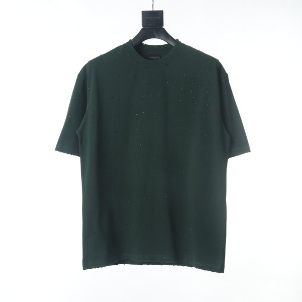 Balenciaga BLCG Starry Letters Embroidered Short Sleeve T-Shirt