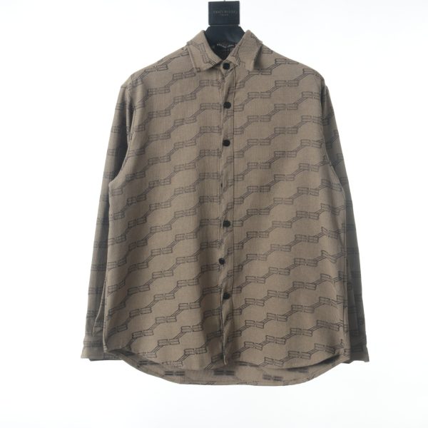 Balenciaga BLCG Button Long Sleeve Shirt
