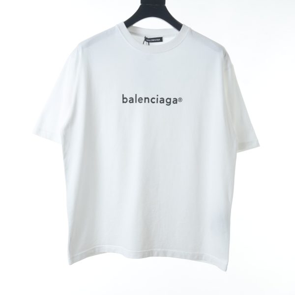 Balenciaga BLCG letter print R logo short-sleeved T-shirt