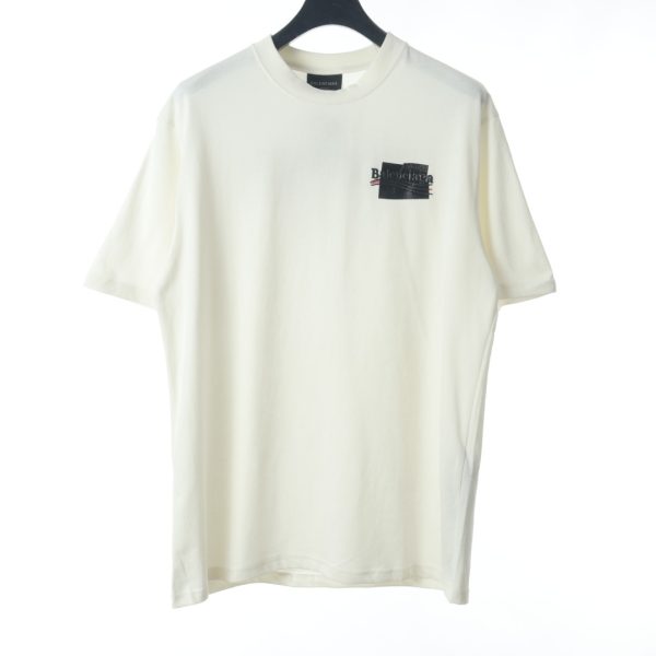 Balenciaga BLCG Laminated Cola Short Sleeve T-Shirt
