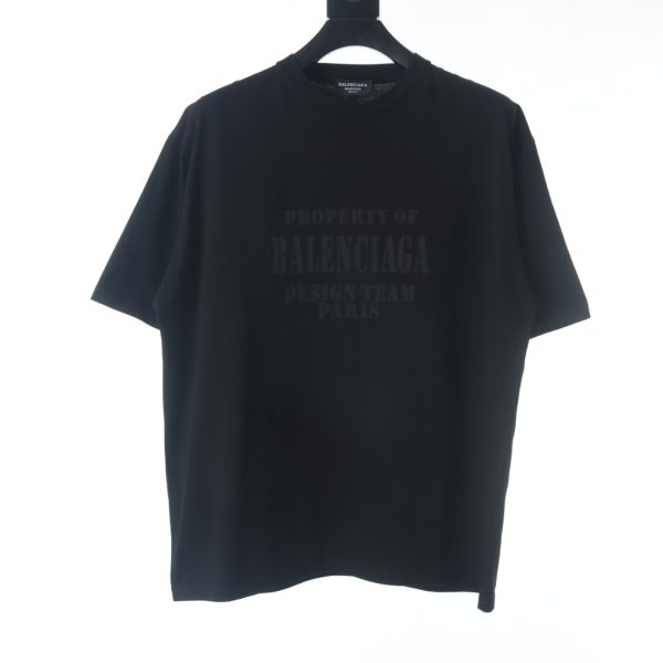 Balenciaga BLCG Letter Print Short Sleeve T-Shirt