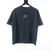 Balenciaga BLCG Double Ring Letter Print Short Sleeve T-Shirt