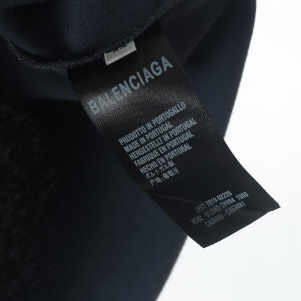 Balenciaga BLCG Double Ring Letter Print Short Sleeve T-Shirt - Image 8