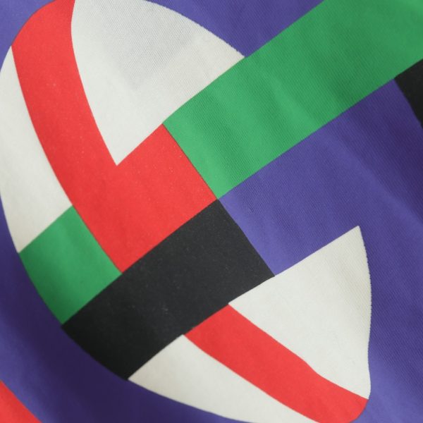 GUCCI color double G print short-sleeved T-shirt - Image 5