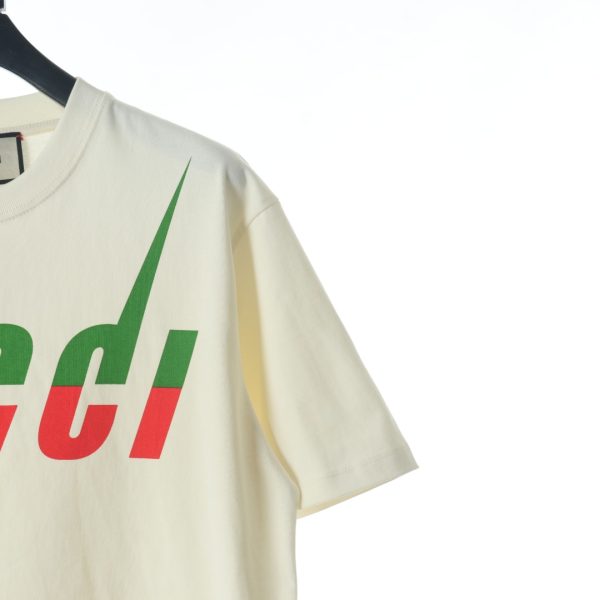 Gucci lightning / wind blade print short-sleeved T-shirt - Image 4
