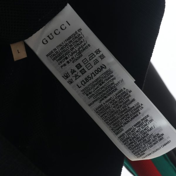 GUCCI three-color striped rubberized zipper suit jacket - Image 16