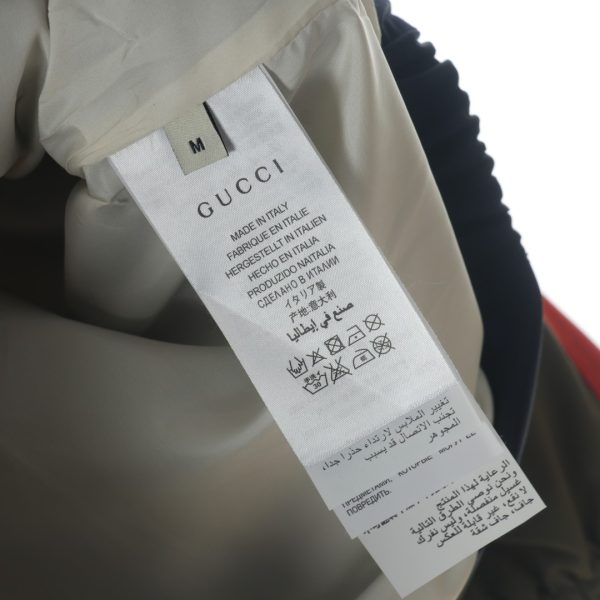 GUCCI 22FW Pineapple Embroidered Zipper Pocket Hooded Windbreaker Jacket - Image 8